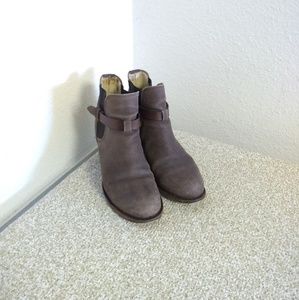 Rag & Bone Patina Brown Suede Leather Ankle Boots